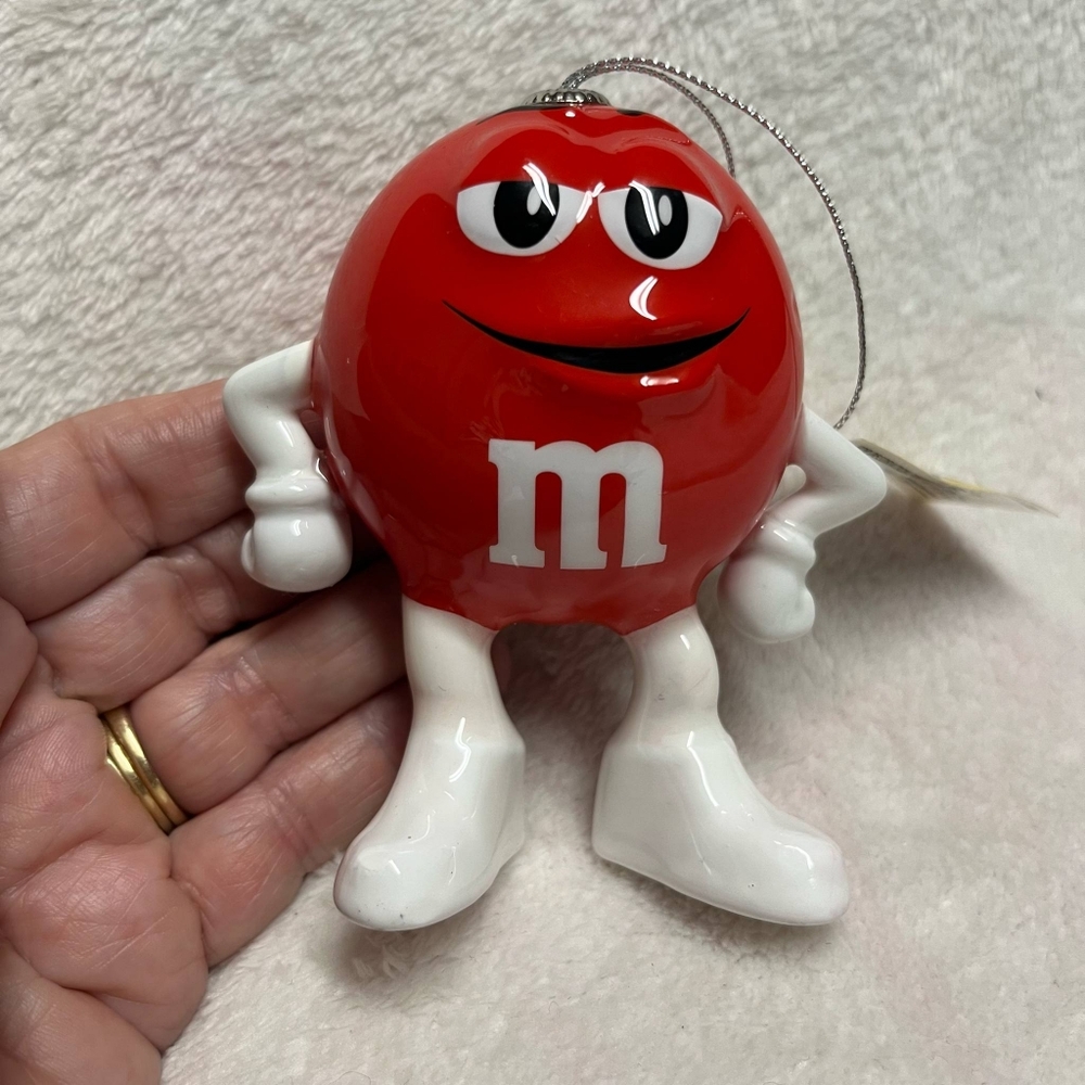 M & M's Red M&M's Ornament